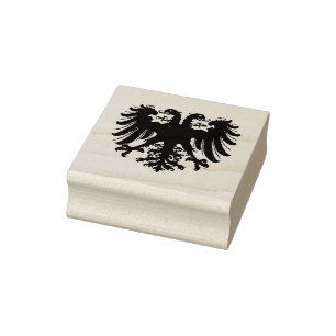 Tampons Encreurs Drapeau d'aigle noir allemand, aigle à double tête