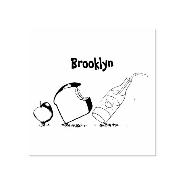 Tampons Encreurs Drôle de dessin animé de fourmis (Impression)