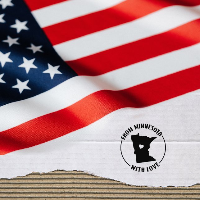 Tampons Encreurs Du Minnesota avec amour, Petite Entreprise, (Créateur téléchargé)