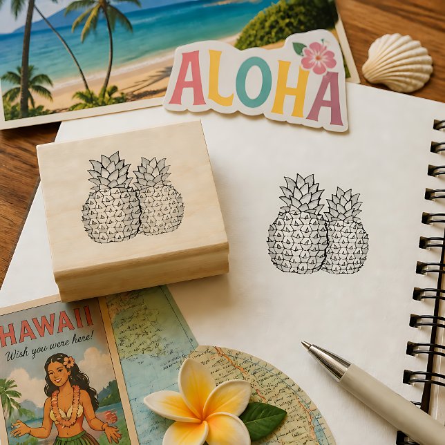 Tampons Encreurs Duo de l'ananas (Créateur téléchargé)