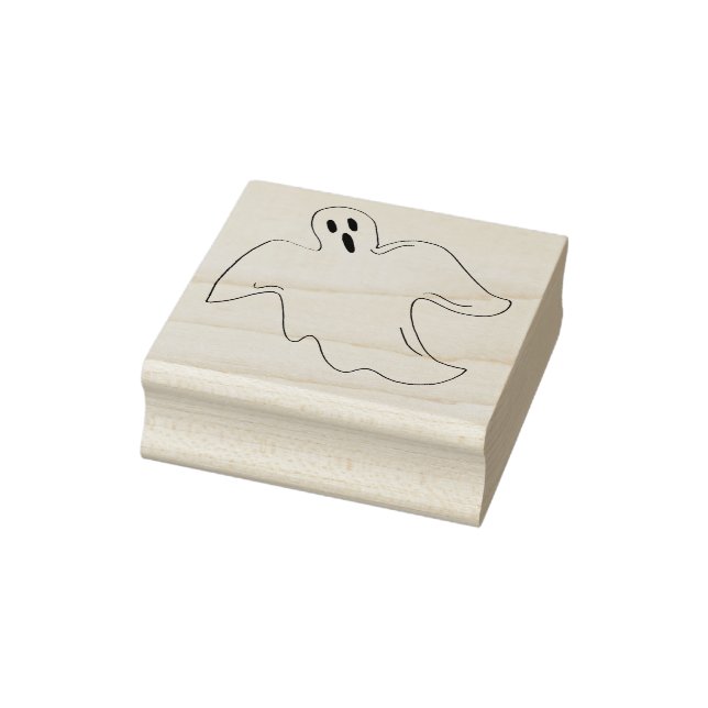 Tampons Encreurs Éffrayant Happy Halloween Ghost Haunted House (Tampon)
