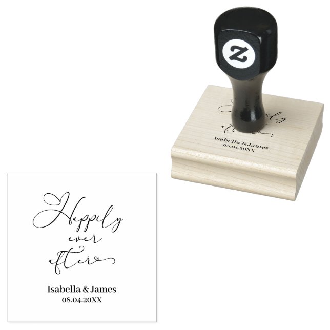 Tampons Encreurs Élégant Joyeux Jamais Après Romantique (Tamponné)