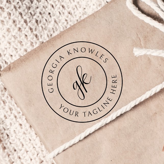 Tampons Encreurs Élégant minimaliste Professionnel (Créateur téléchargé)