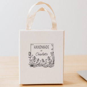 Tampons Encreurs Élégant Timbre en caoutchouc artisanal Floral