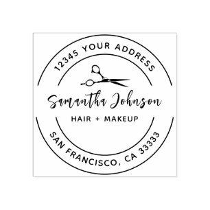 Tampons Encreurs Élégant Timbre en caoutchouc de salon