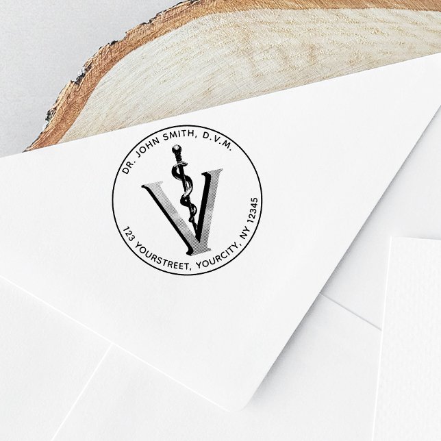 Tampons Encreurs Élégant vétérinaire vétérinaire vétérinaire Vet As (Créateur téléchargé)