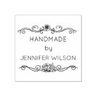 Elégante Main Fabriquée Personnalisée Timbre D'Art