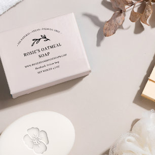 Tampons Encreurs Élégante verdure produit de beauté artisanal
