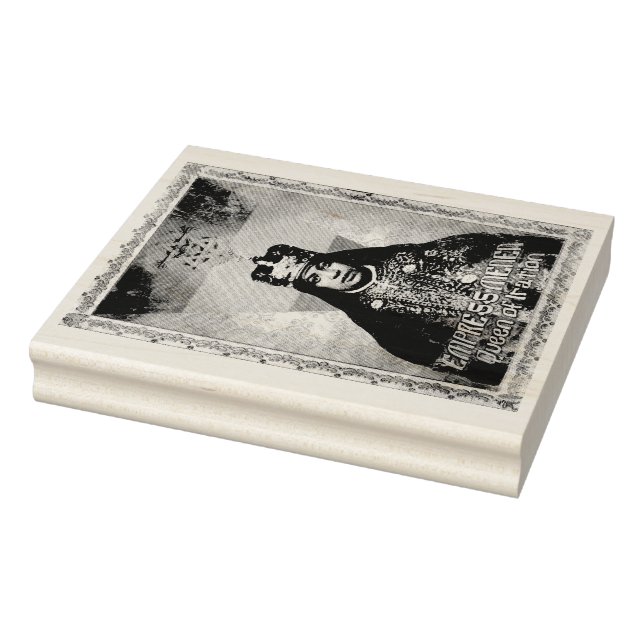 Tampons Encreurs Empress Menen Jah Rastafari Wood Art Stamp (Tampon)