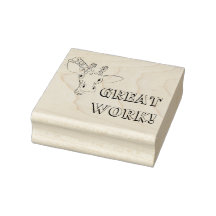 Encouragement scolaire Timbre en caoutchouc de Gir