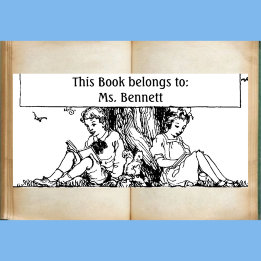 Tampons Encreurs Enfants Lecture Plaque