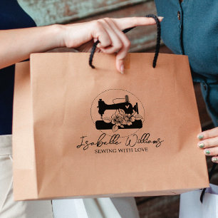 Tampons Encreurs Entreprise De Couture Personnalisée, Grande