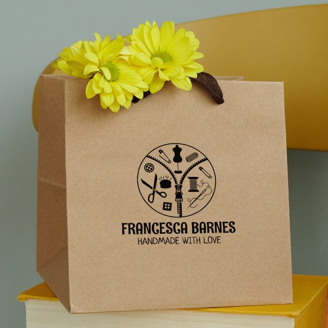 Tampons Encreurs Entreprise De Couture Personnalisée, Grande (Créateur téléchargé)