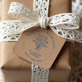 Tampons Encreurs Entreprise Faite Main Tulipes & Fleurs Sauvages TM