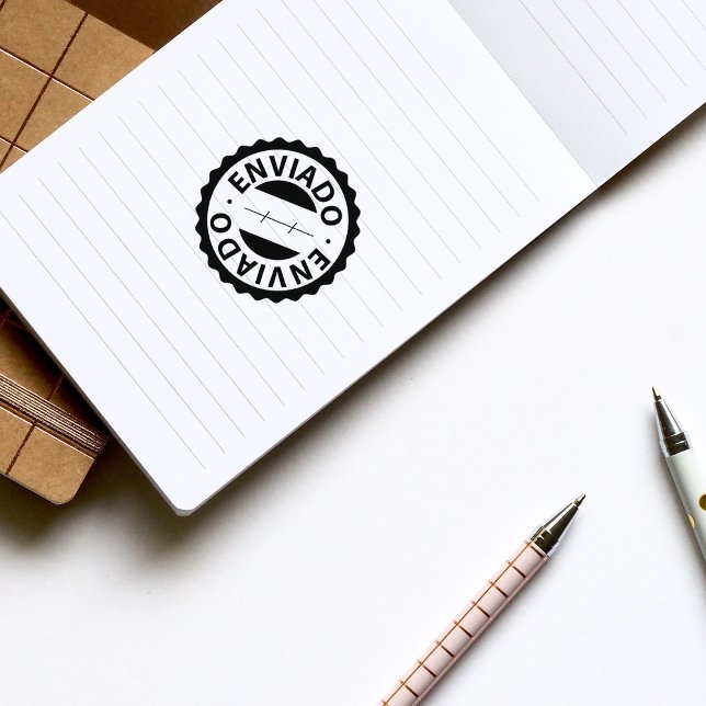 Tampons Encreurs Enviado, Timbre en caoutchouc portugais (Créateur téléchargé)