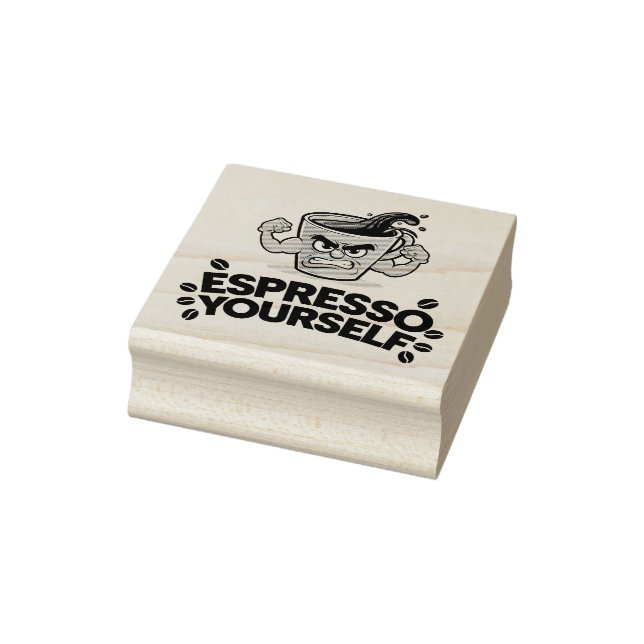 Tampons Encreurs Espresso Yourself - Amusant café design (Tampon)
