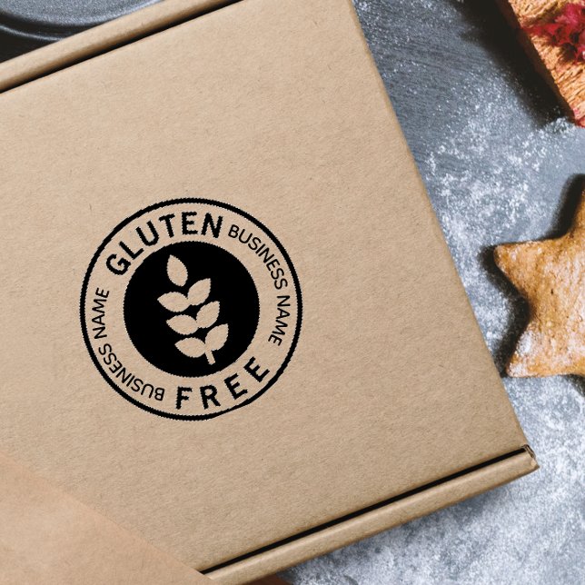 Tampons Encreurs Étiquette alimentaire sans gluten (Créateur téléchargé)