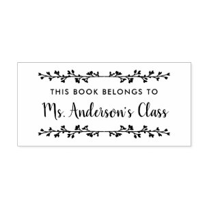 Tampons Encreurs Étiquette de plaque d'immatriculation de la branch