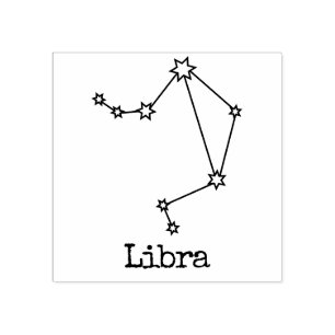 Tampons Encreurs Étoiles Zodiaque Céleste Horoscope Balance