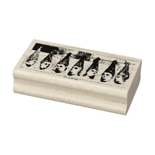 Tampons Encreurs Étrange Timbre des dames victoriennes décapité