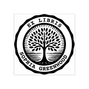 Tampons Encreurs Ex Libris - Arbre 02