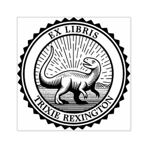Tampons Encreurs Ex Libris - Dinosaur