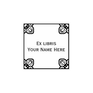 Tampons Encreurs Ex-libris espagnol de tuile