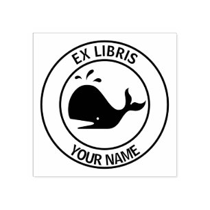 Tampons Encreurs Ex-libris ex de baleine de libris