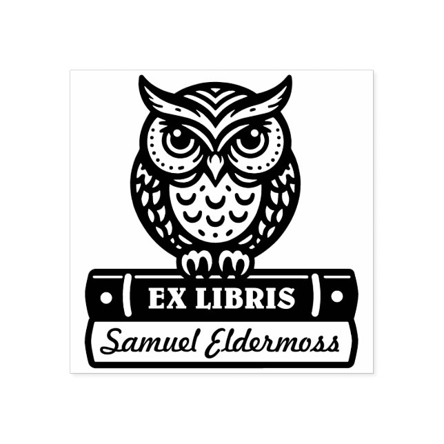 Tampons Encreurs Ex Libris - Gardien des livres (Impression)