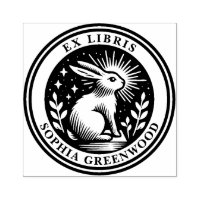 Ex Libris - Lapin éclairé