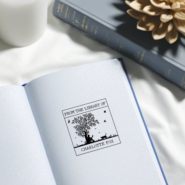 Tampons Encreurs Ex-libris Mignon De Chat (Créateur téléchargé)