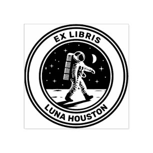 Tampons Encreurs Ex Libris - Moon Walk