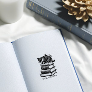 Tampons Encreurs Ex Libris personnalisé, étiquette de livre vintage