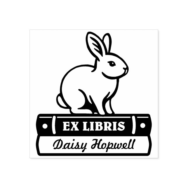 Tampons Encreurs Ex Libris - Rabbit (Impression)