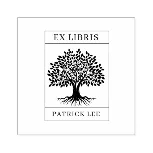 Tampons Encreurs EX LIBRIS STAMP, Exlibris, Exlibris Timbre pour li