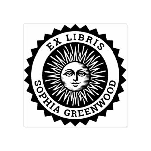 Tampons Encreurs Ex Libris - Sun Face