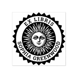 Tampons Encreurs Ex Libris - Sun Face