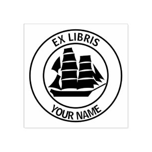 Tampons Encreurs Ex libris voilier