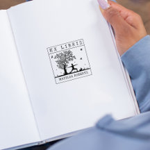 Ex Libris Yoga avec chat dans la nature, Livre