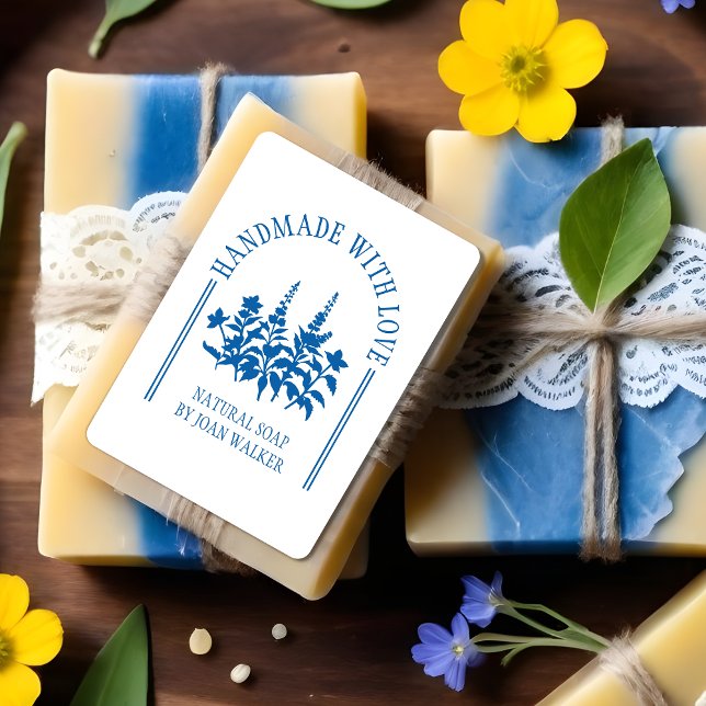 Tampons Encreurs Exquise Arche Fleur sauvage artisanale Citation d' (Exquisite Stylish Wildflowers Arch Handmade with Love Quote Quote Rubber Stamp.)