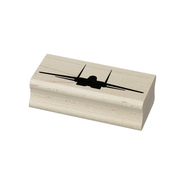 Tampons Encreurs F-15 Eagle Fighter Jet avant Timbre en bois (Tampon)