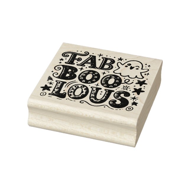 Tampons Encreurs FabBOOlous - Fantômes avec Glam (Tampon)