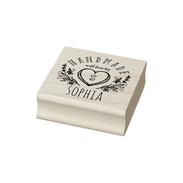 Tampons Encreurs Fabriqué à la main avec l'amour Sketted Florals Mo (Tampon)