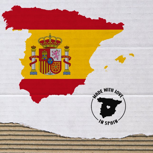 Tampons Encreurs Fabriqué avec amour en Espagne, Small Business, (Créateur téléchargé)