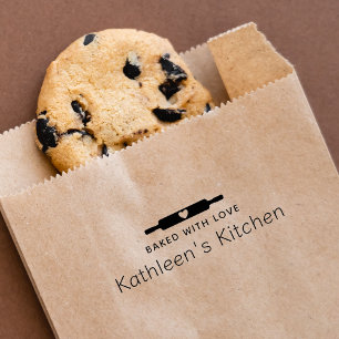 Tampons Encreurs Fabriqué Maison Cuite Avec Épingle Rolling Amour