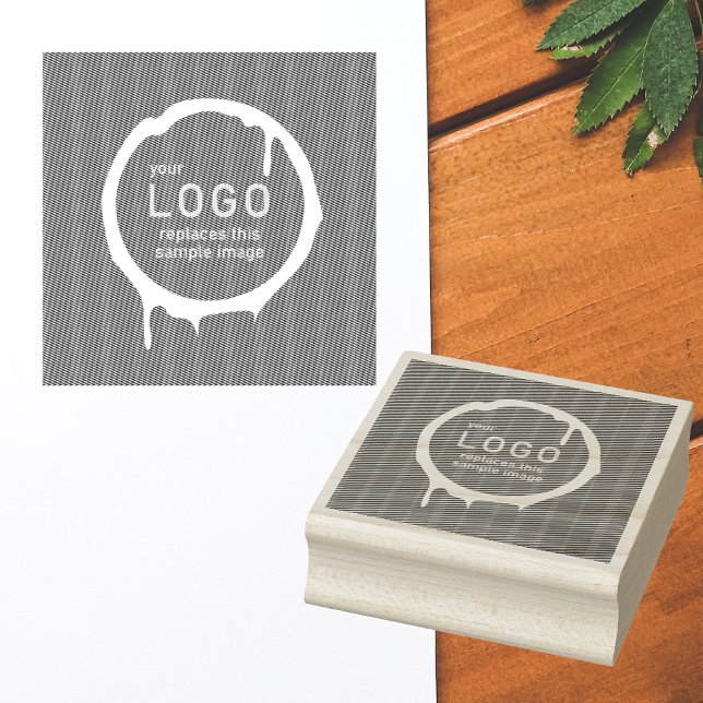 Tampons Encreurs Facile de faire votre propre timbre de logo d'entr (Elevate your small business with our custom logo stamp - Professional, Easy to Make, and Quick!)