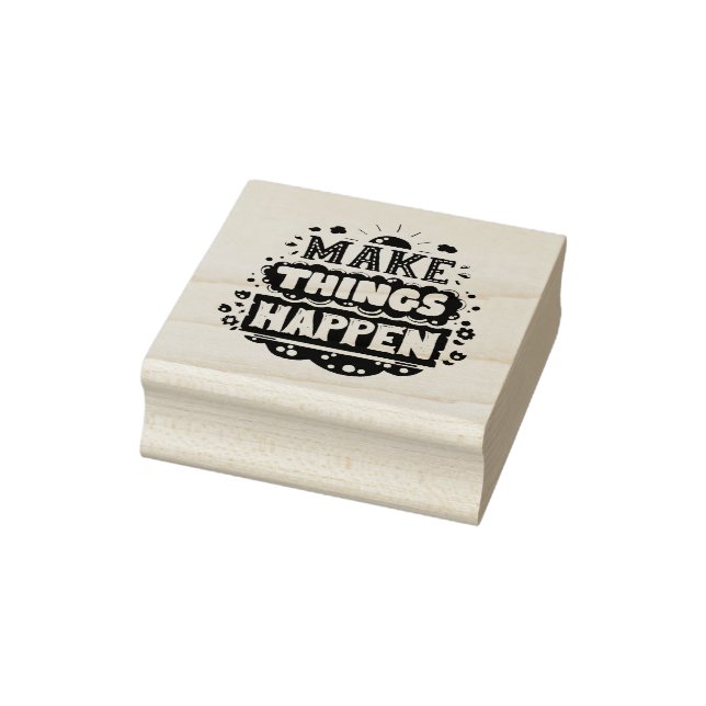 Tampons Encreurs Faire en sorte que les choses arrivent (Tampon)
