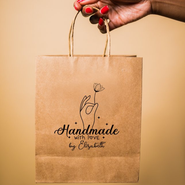 Tampons Encreurs Fait à la main par (nom personnalisé), Grand (Créateur téléchargé)