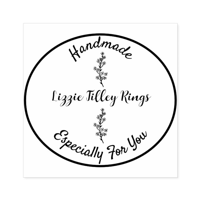 Tampons Encreurs Fait À La Main, Surtout Pour Vous. Modifiable (Impression)