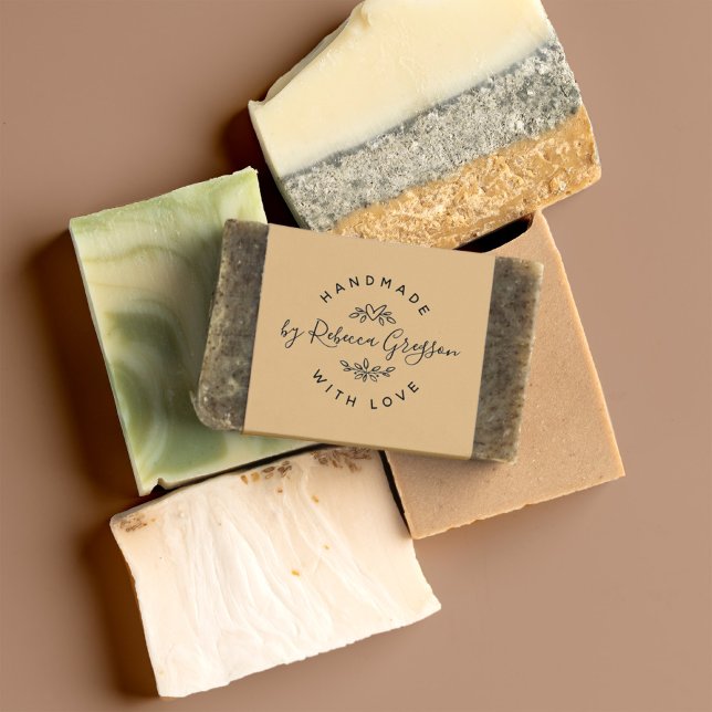 Tampons Encreurs Fait main avec amour | Rustic Heart & Feuille Wrea (Créateur téléchargé)